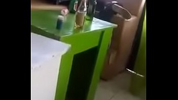 Horny friends having sex in Kenyan bar