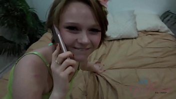 Innocent 18 year old girl fucked while on phone with boyfriend (POV) Lucy Valentine - Amateur