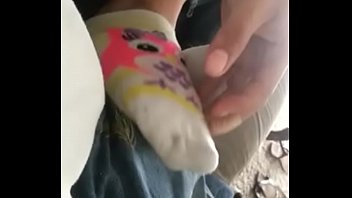 My girls stinky socks after work