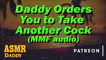 Audio for sub Girls - Daddy Orders you to take two Cocks (MMF Threesome)