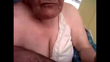 Amateur grandma sucking my cock.