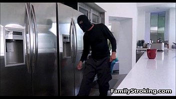 Dad Fulfills Teen Step Daughters Fantasy Fucking A Burglar - FamilyStroking.com