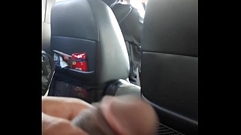 Jerking off in the uber to a dominican sexy lady