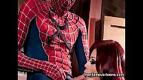 Spiderman hentai sex parody